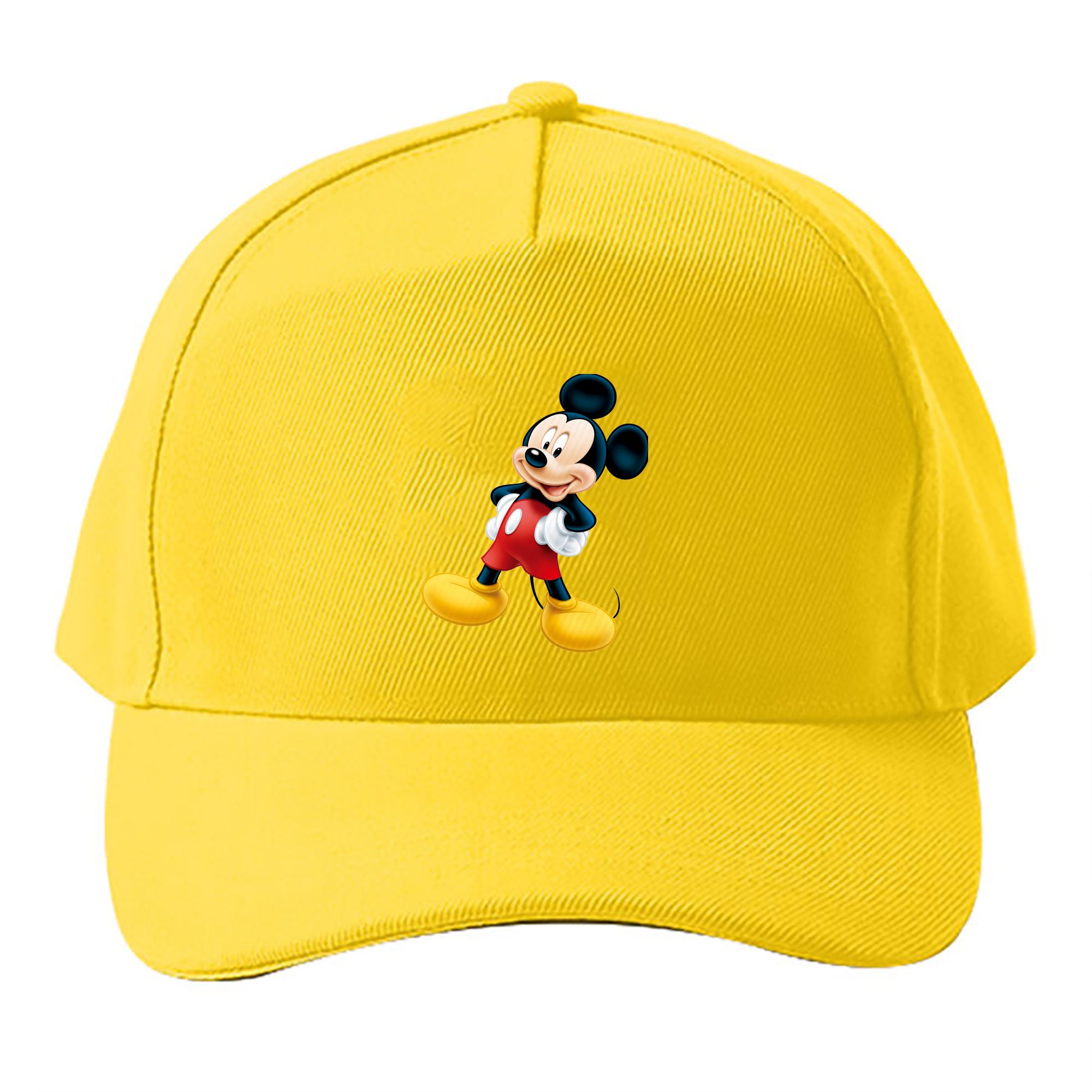 （画像用） ミッキーマウス Mickey Mouse ベースボールキャップ 綿100％ 男女兼用 帽子 スポーツ
